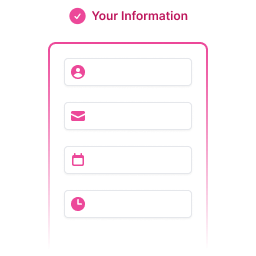 Enter information.
